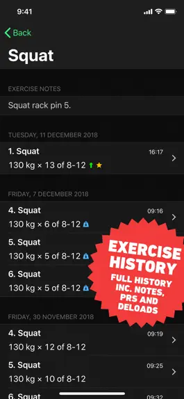Game screenshot HeavySet - Gym Workout Log hack