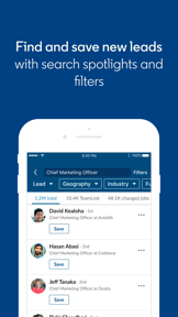 LinkedIn Sales Navigator screenshot