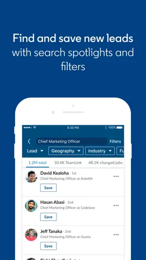 LinkedIn Sales Navigator screenshot 2