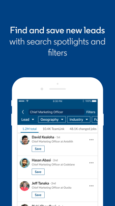 LinkedIn Sales Navigator screenshot 2