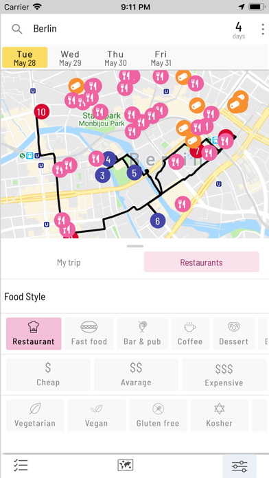 Triplan smart travel Screenshot