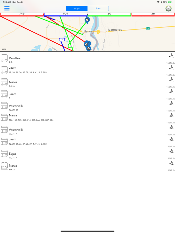 Estonia Public Transport