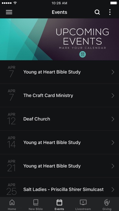 Higher Ground Baptist Church Screenshot