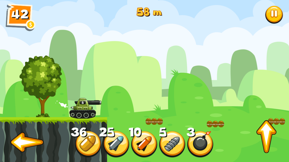 #4. Tiny Tank Challenge (iOS) De: Wipoo Chatwaranon