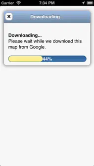 Offline kart App iphone bilder 2