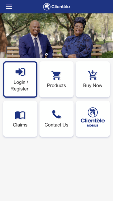 Clientèle iPhone screenshot 1