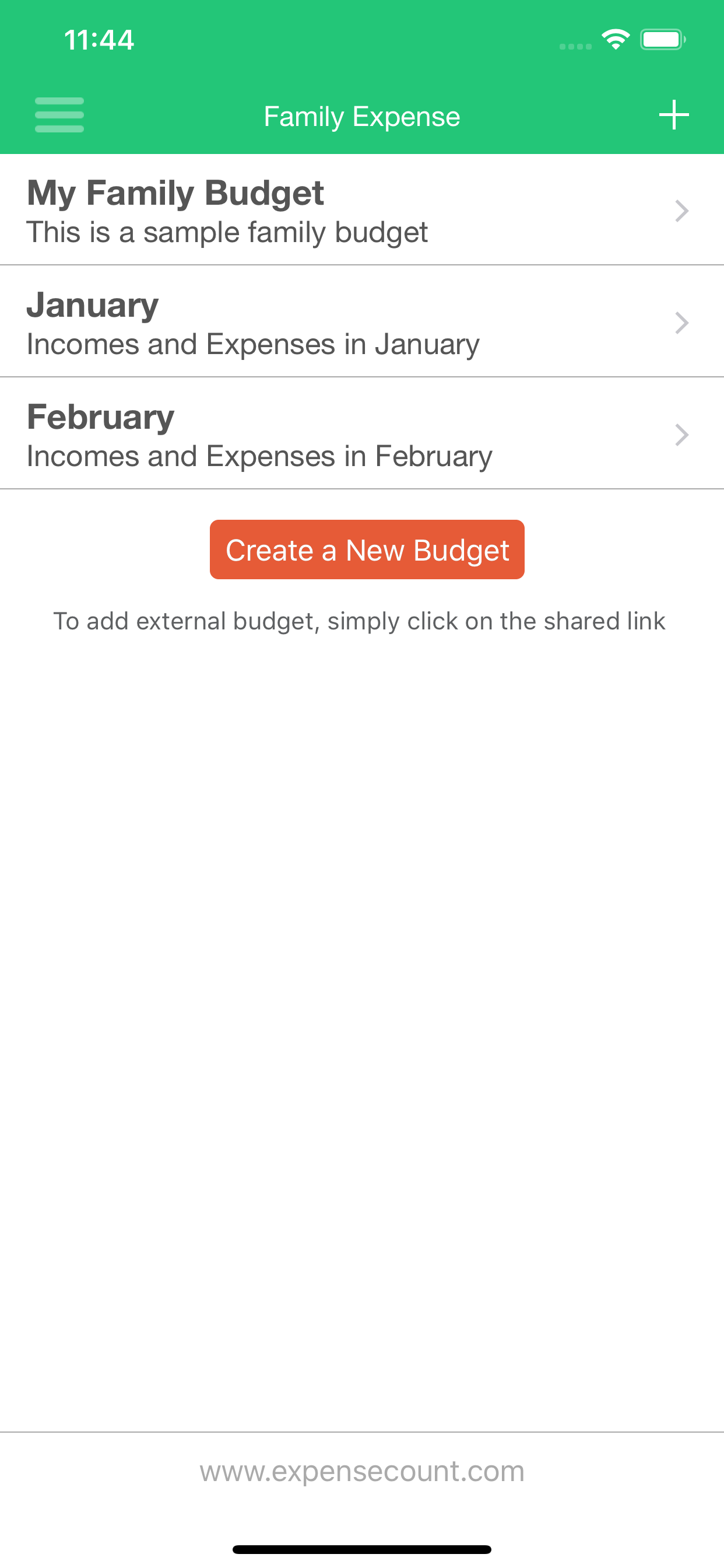 MyXpense - incomes & expenses