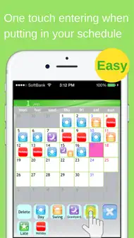 Shift Planning Calendar iphone bilder 3