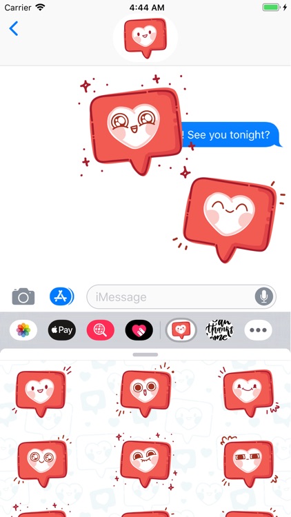 Like it! Animated stickers screenshot-3