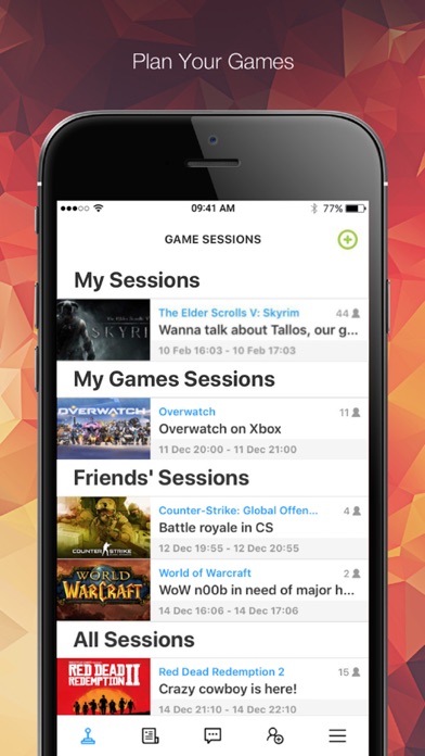 GameTree Screenshot on iOS