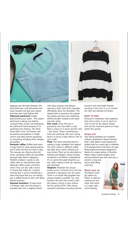Australian Knitting Magazine
