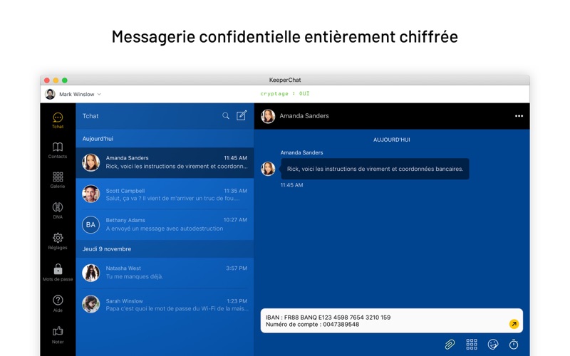 Screenshot #2 pour KeeperChat