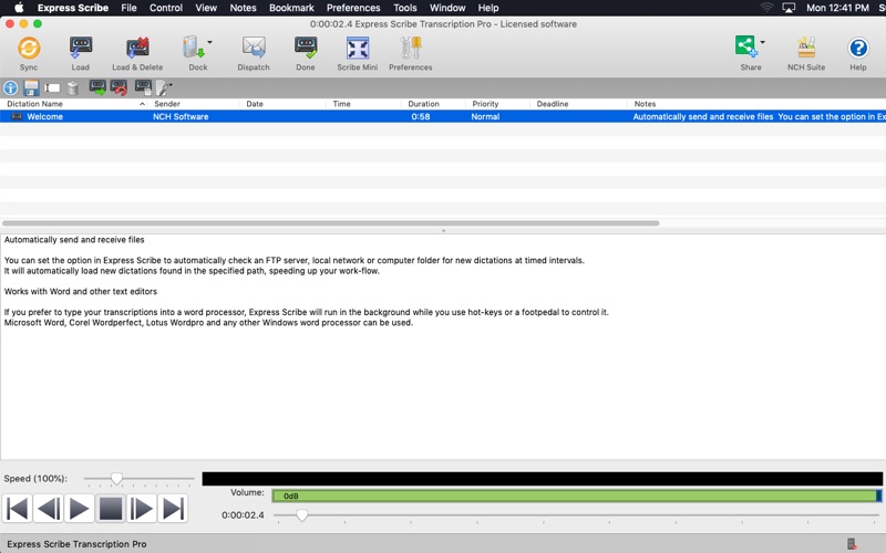 express scribe pro iphone screenshot 1