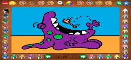 Game screenshot Little Monsters Coloring Book apk