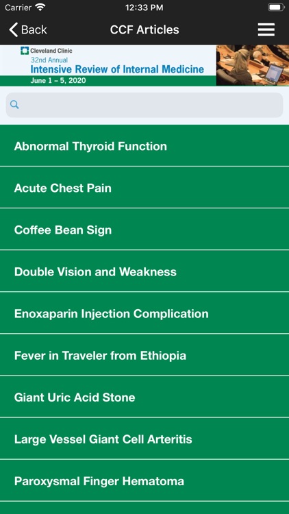 Cleveland Clinic CME screenshot-4