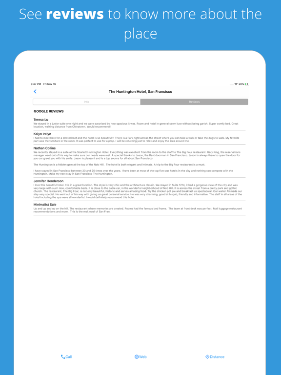 Explore Nearby iPad screenshot 4 - Travel app