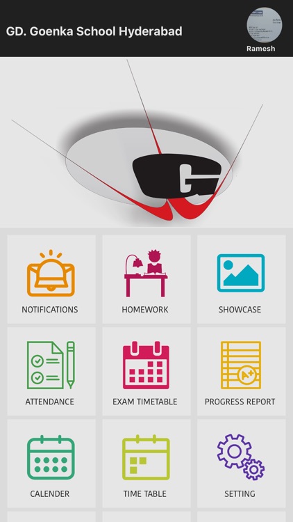 GD Goenka School Parent App
