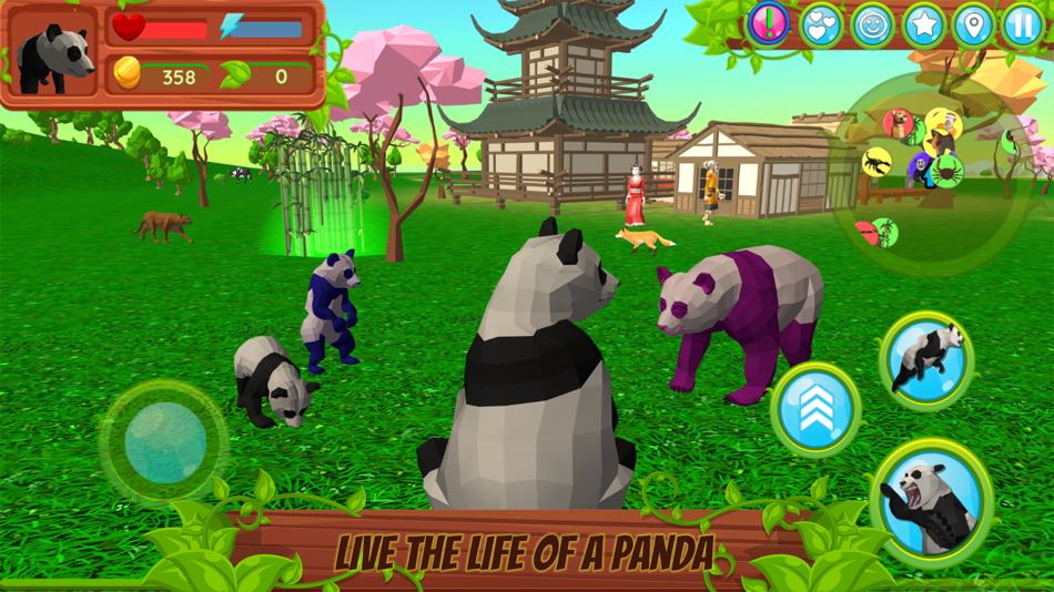 #1. Panda Simulator: Animal Game (iOS) 由: Sergei Zykov