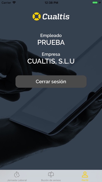 Cualtis Registro Jornada screenshot-4