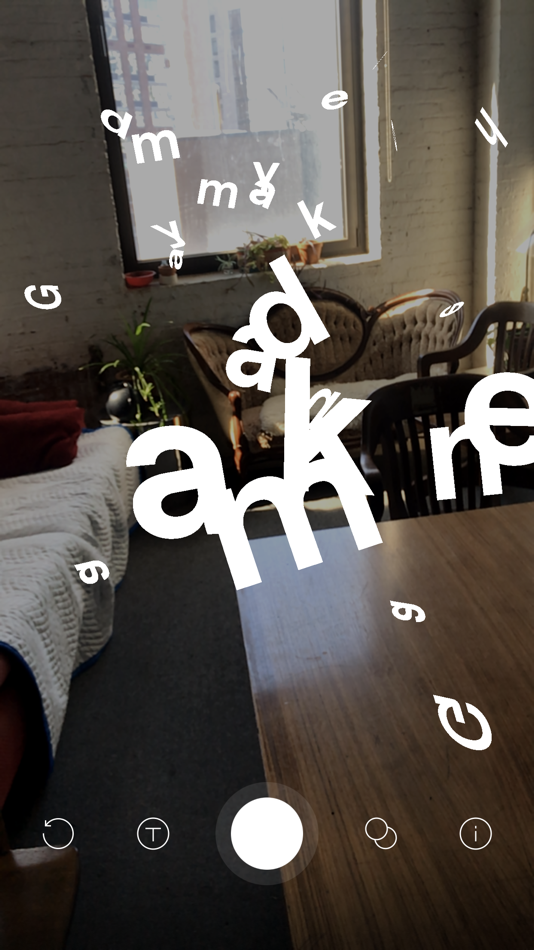 #3. Weird Type (iOS) 由: Zach Lieberman