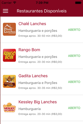 Aiboo Delivery de Comida screenshot 3