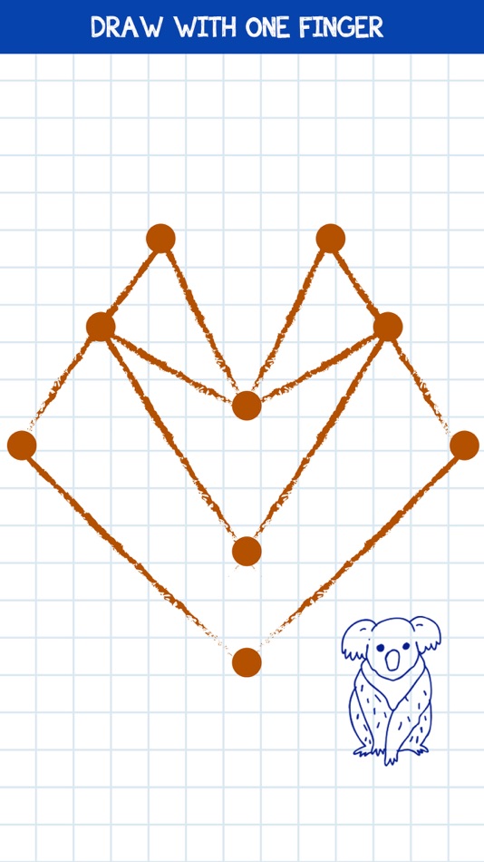 #4. Doodle Connect : 1 line puzzle (iOS) 由: Hirakumar Patel