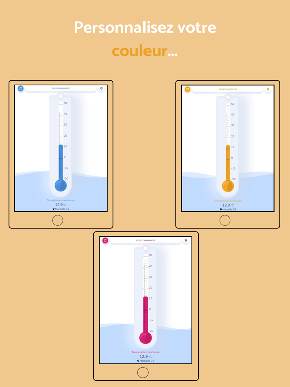 Screenshot #5 pour Thermomètre - Temp extérieure