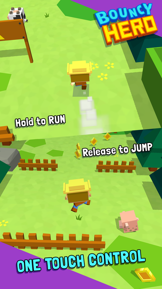#5. Bouncy Hero (iOS) 由: Kiseki Games