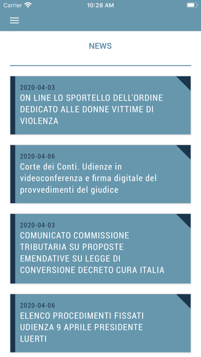 Ordine Avvocati Milano Screenshot
