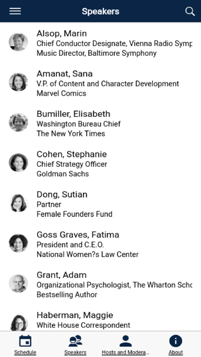 NYTLive Conferences screenshot 3