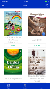 Gloria Books screenshot
