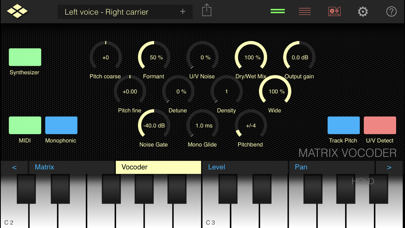 Matrix Vocoder screenshot 2