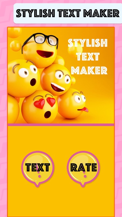 Screenshot #1 pour Stylish Text Maker