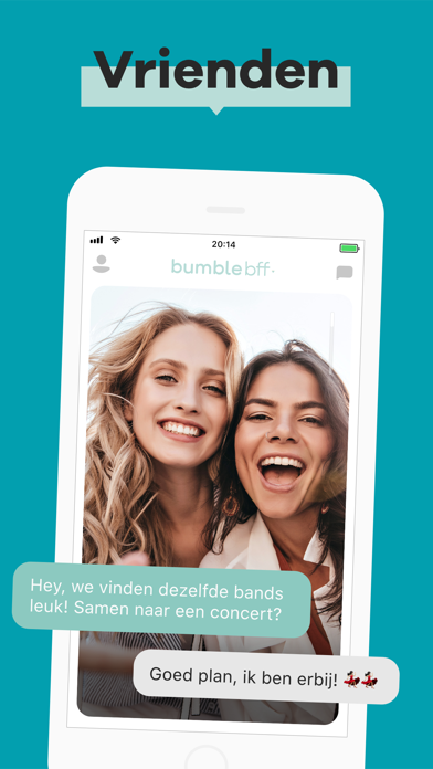 Bumble - Date, Vrienden & Chat iPhone app afbeelding 2
