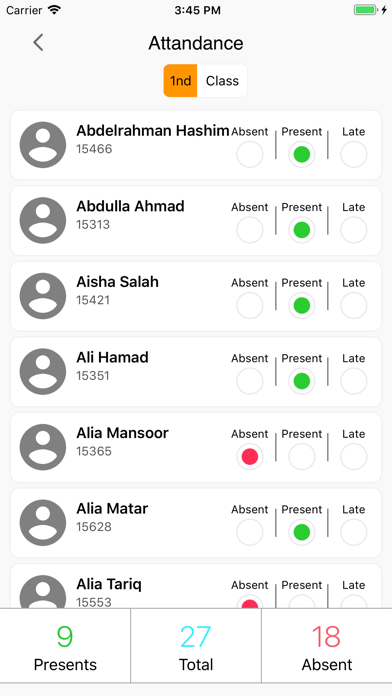 Screenshot #3 pour SIS Teacher