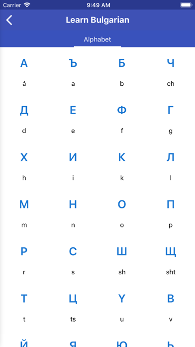 Screenshot #2 pour Learn Bulgarian Daily