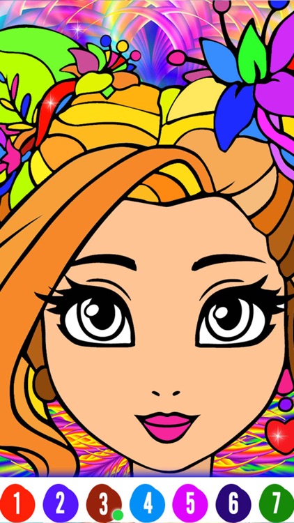 Pixel Art Number Coloring Game