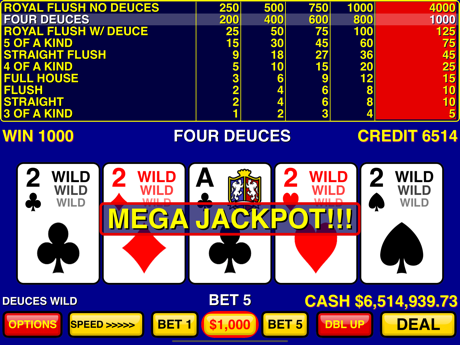 Cheats for Video Poker Games