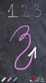 chalk draw -writing blackboard iphone screenshot 1