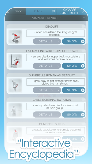 Gym of Tomorrow: Workout Coach iPhone screenshot 5 - Health & Fitness app