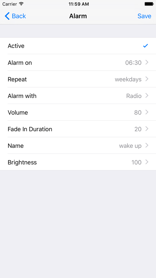 #3. Digital Alarm (iOS) 由: Markus Wyss