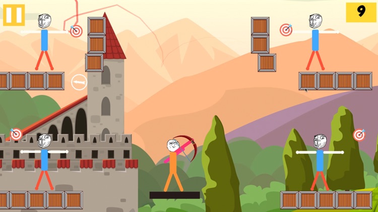 Mr Troll Stickman - Bow Quest