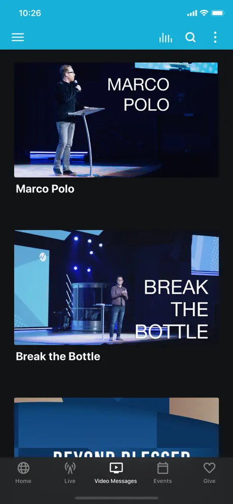 Next Level Church App