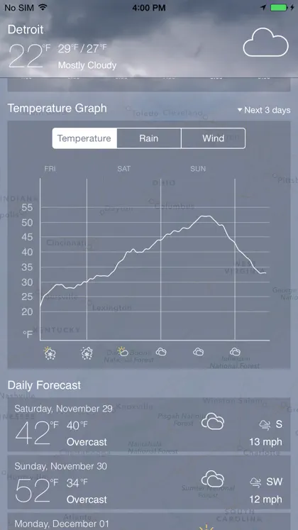 Screenshot 4 von 4 zu Storm Tracker° Pro