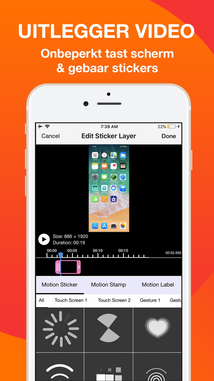 iPhone screenshot