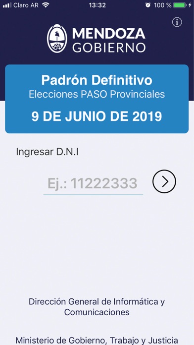 ¿Dónde Voto? app screenshot