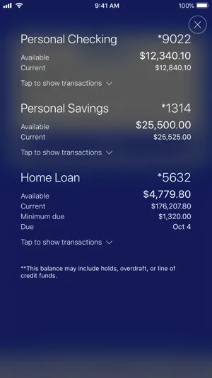 St. Jean's Credit Union Mobile screenshot 1