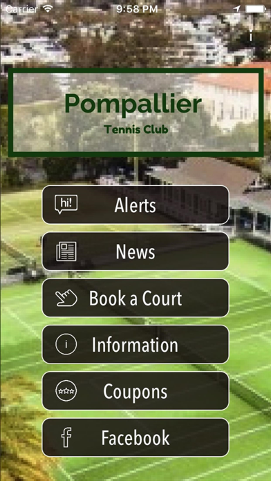 Screenshot #1 pour Pompallier Tennis Club