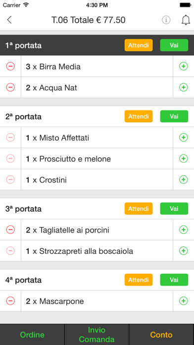 Comandi - Cassa in Cloud Screenshot