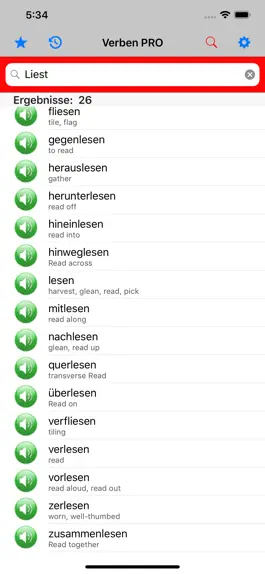 Game screenshot Verben PRO hack